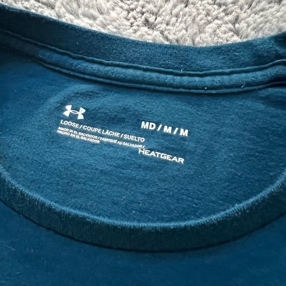 UNDER Armour Athlete Men’s Short Sleeved T-Shirt - Picture 2 of 2